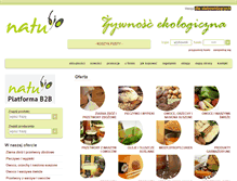 Tablet Screenshot of natu.pl